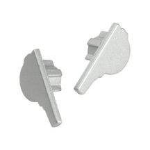 Bouchon droit pour nez de marche Florentostep - aluminium anodisé - blister de 2 pcs