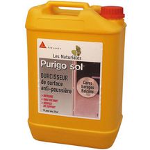 Durcisseur de surface/réducteur de poussière pour béton/mortier/parement Purigo Sol - blanc - bidon de 5 l