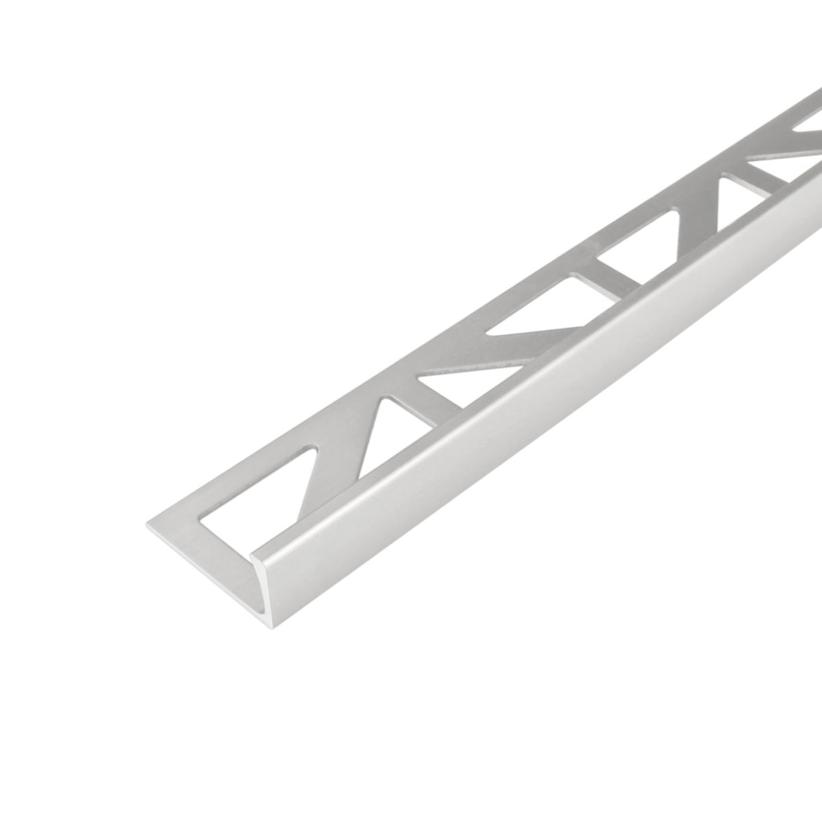 Profilé de finition chant droit Dural Durosol aluminium naturel 15mm 2,5m DSA 150