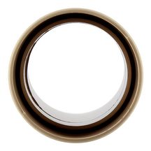 Manchon double pour gouttière demi-ronde de 16 femelle-femelle diamètre 50mm PVC Sable JJGTS