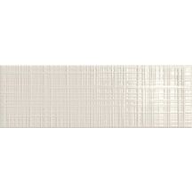 Carrelage mural faïence Soho - beige brillant structuré - 10x30 cm