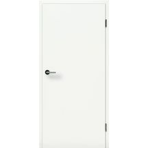 Porte Isol uni laqué blanc K3 2F plinthe automatique 204 x 93 cm gauche poussant DIN R Profil Rond