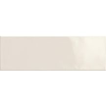 Carrelage mural faïence Soho - beige brillant - 10x30 cm