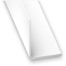 Profilé PVC cornière pour angle blanc 30x30mm 2,60m