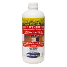 Huile d'entretien environnement pour parquet - bouteille de 1 l