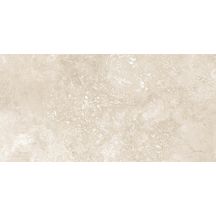 Carrelage sol intérieur grès cérame Tradition - travertin beige naturel rectifié - 30x60 cm