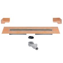 Kit de caniveau Kerdi-Line F - inox V4A - L. 80 cm