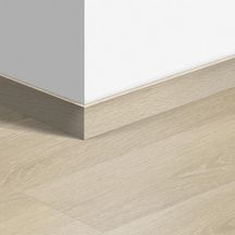 Plinthe vinyle LVT pour parquet 40080 - chêne brise marine beige - L. 2,4 m - 12x58 mm