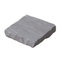 Pavé grès d'Inde Kandla 14x14x3/5cm gris - Vendu par palettes complètes 