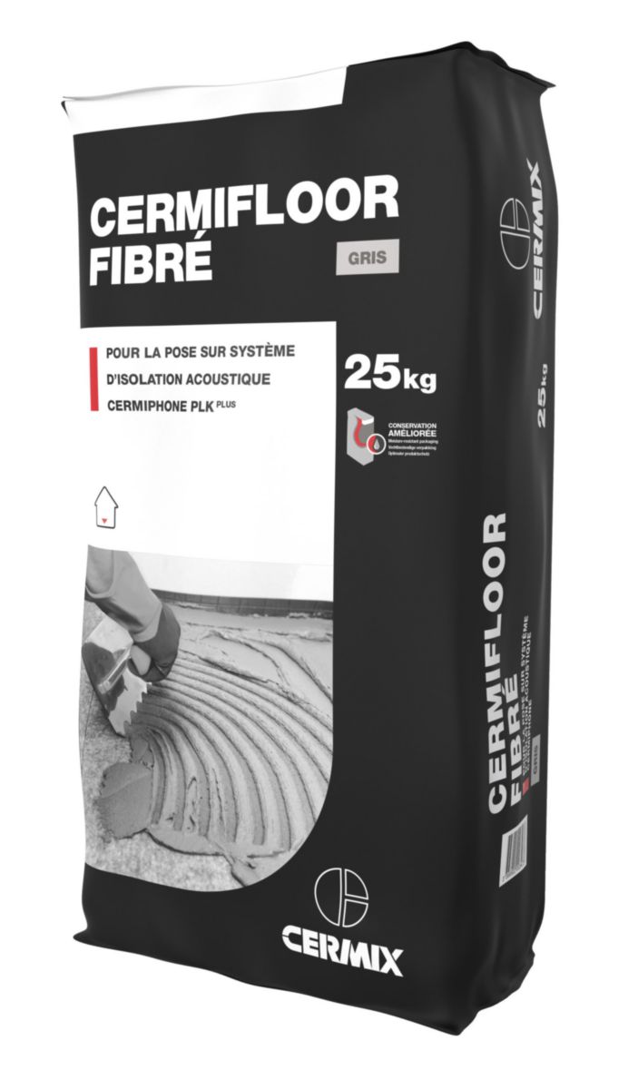 Mortier colle Fibre Floor sac de 25kg 0002909001