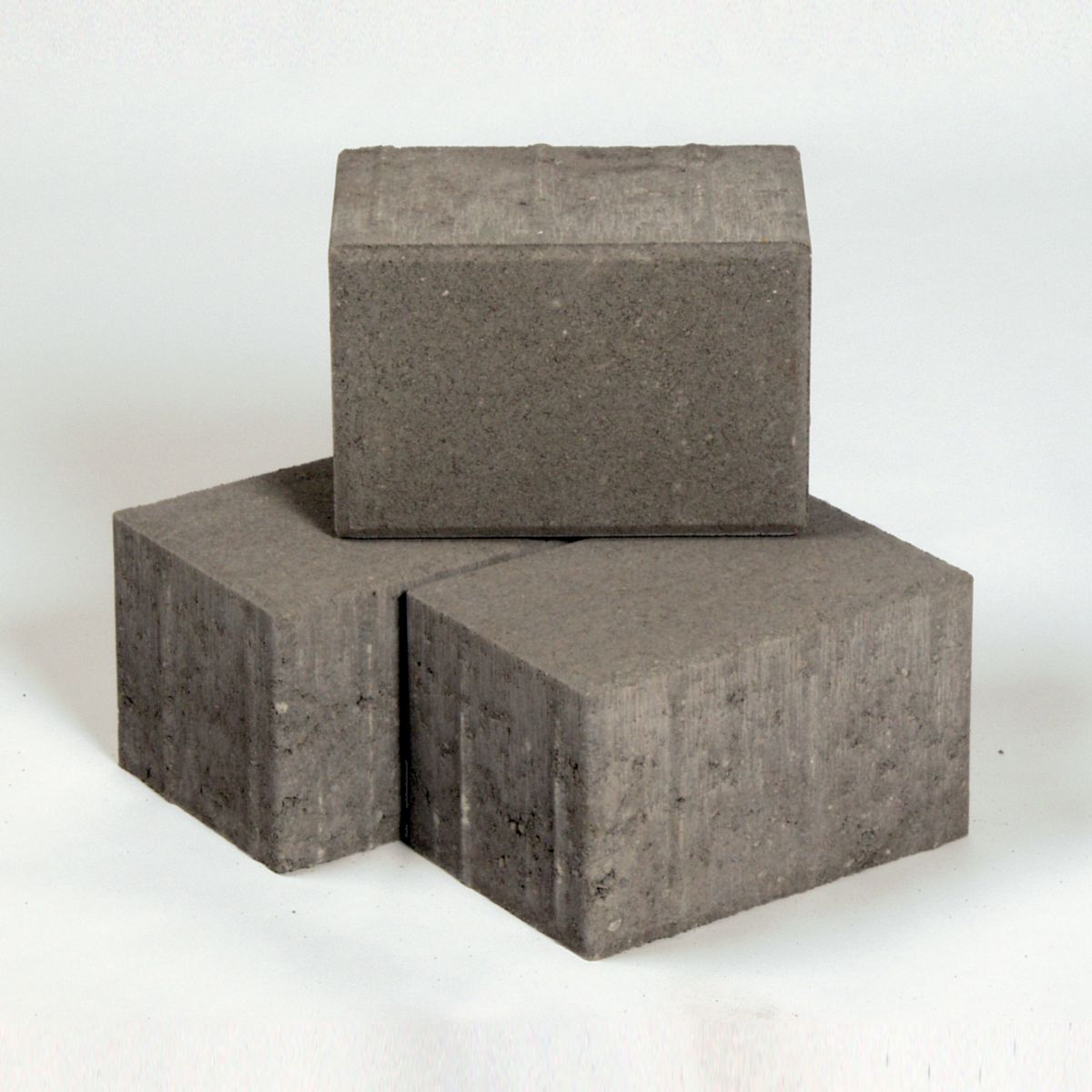 Pavé de voirie béton fil eau gris 24x16 cm ép. 14 cm