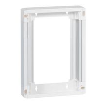 Rehausse pour coffret Drivia 13 modules 2 rangées - blanc RAL 9003