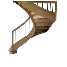 Escalier intérieur bois Aubrac - 3 versions disponibles - sur mesure