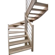 Escalier intérieur bois Aubrac - 3 versions disponibles - sur mesure