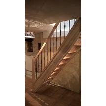 Escalier intérieur bois Aubrac - 3 versions disponibles - sur mesure