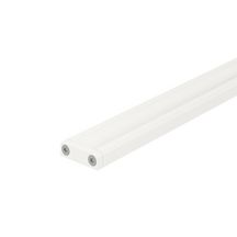 Caniveau filant Kerdi Line Vario COVE - aluminium finition structurée blanc mat - L. 1,2 m