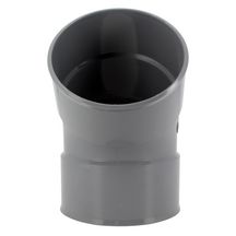 Coude femelle-femelle 45° - CX44 - PVC gris - Ø 125 mm