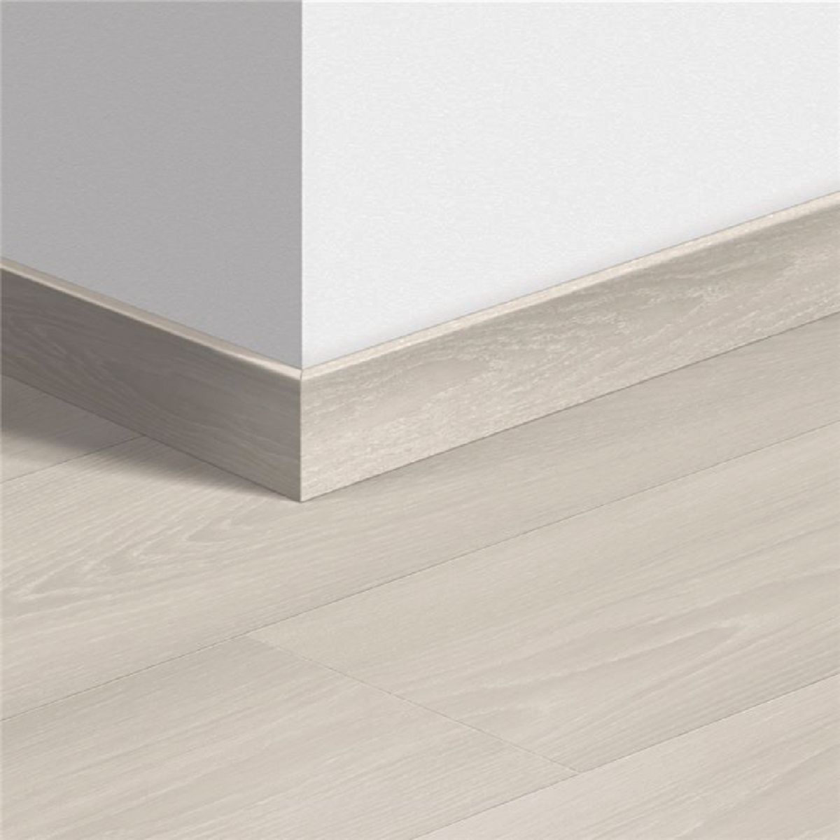 Plinthe Quick Step standard bord droit chêne blanc premium 58 x 12 x 2400 mm QSSK04757