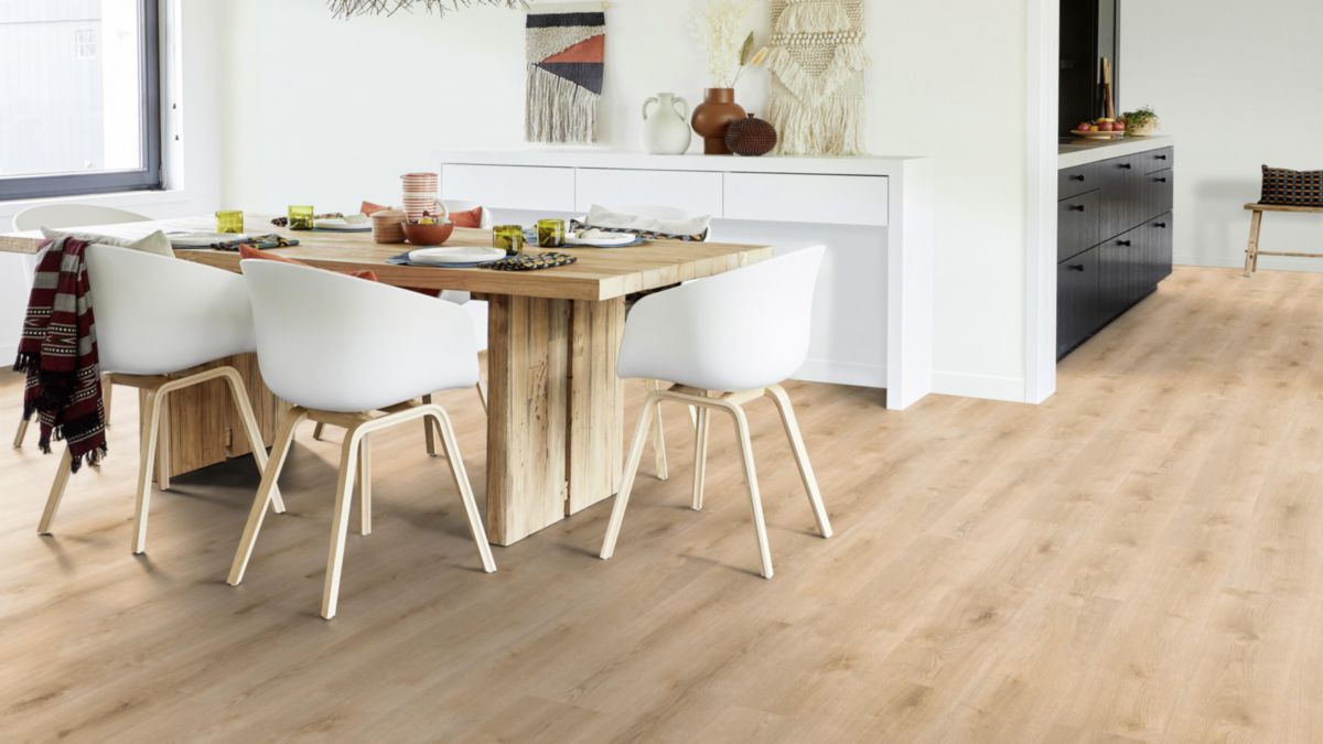 Lame vinyle LVT Elegance Rigid 55 Season - oak beige - 5,5x200x1200 mm