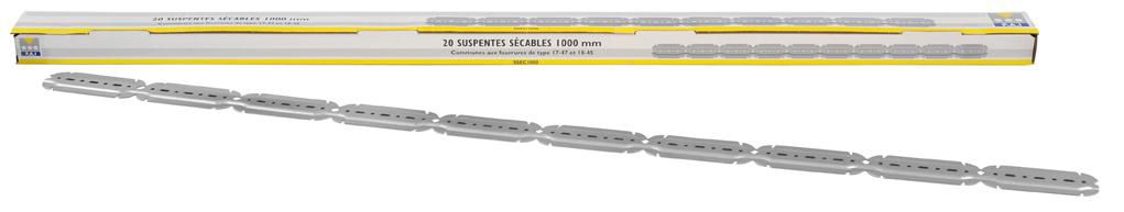 Suspente sécable universelle pour fourrure - L. 600 mm - boîte de 20 pcs