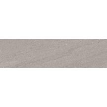 Grès cérame Arte Deco New Techstone gris clair plinthe 7,2 x 60 cm