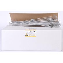 Suspente réglable rapide pour plafond suspendu - 600 à 1000 mm - tige lisse Ø 4 mm - boîte de 100 pcs