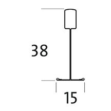 Entretoise Hook On T15 blanc longueur 0,6m Ref. 87456