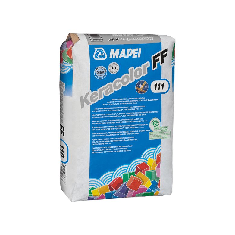 Mortier de jointoiement Mapei Keracolor FF n°100 blanc pour joint de 1 à 6 mm boite de 5 kg Réf. 5N10045A