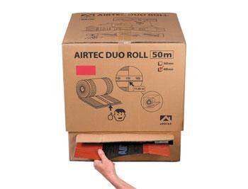 Closoir de faîtage Airtec Duo Roll - brun - 50 m x 310 mm