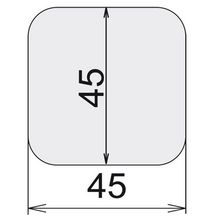 Lambourde pin rouge du Nord - traité classe 4 vert - 45x45 mm - L. 4,80 m