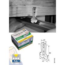 Suspente courte 47NT pour fourrure 17-47 - L. 80 mm - boîte de 100 pcs