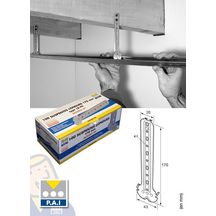 Suspente NT longue pour fourrure 18/45 - L. 170 mm - boîte de 100 pcs