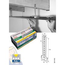 Suspente NT longue pour fourrure 17/47 - L. 170 mm - boîte de 100 pcs