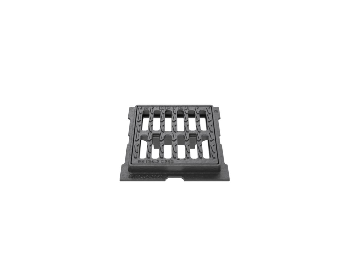 Grille Optea plate carré classe C250 300x300mm ECOP30PK Réf. ECOP30PK PAM