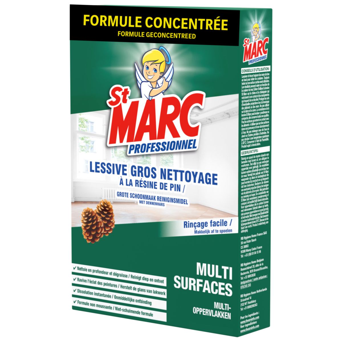 Lessive St-Marc résine de pin 1kg Réf. 38100150