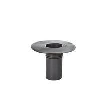 Évacuation verticale eau pluviale Alkorplus + crapaudine anthracite diamètre 125 mm