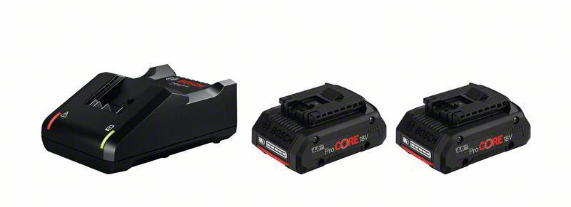 Pack 2 batteries ProCORE 18V 4.0Ah + chargeur GAL 18V-40