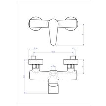 Collier double f m7x150 D12 sachet 5 pièces réf 7012-S5