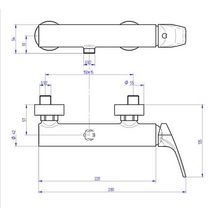 Collier double f m7x150 D16 sachet 5 pièces réf 7016-S5