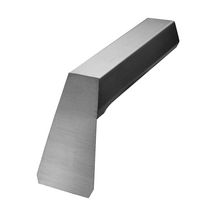 Couvre-joint de pied zinc naturel devt de 100mm épaiss 0,65mm long 250mm Réf. 11010610