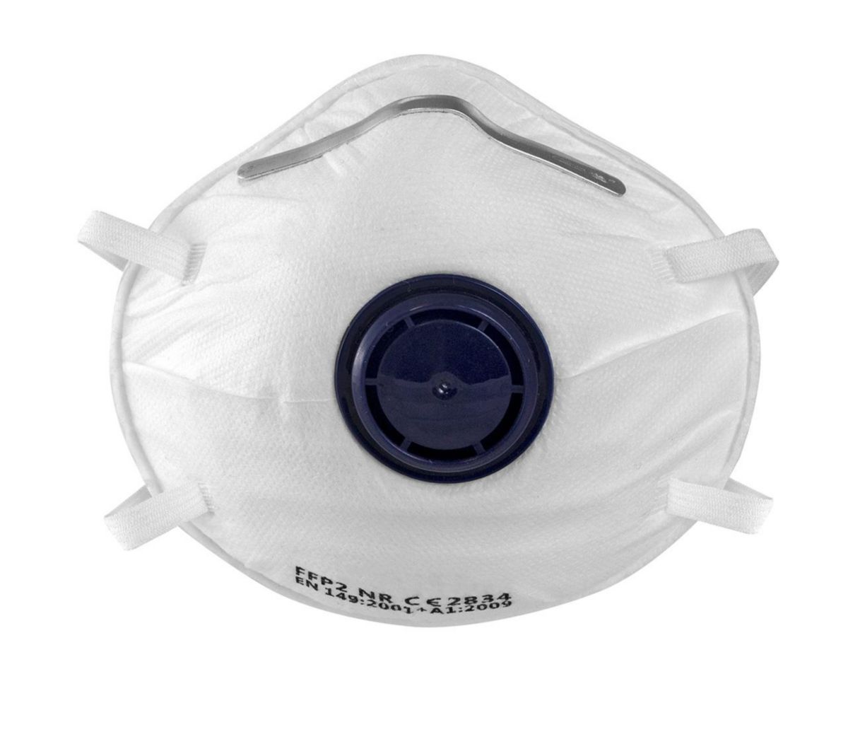 Masque anti-poussières FFP2 avec valve - lot de 10 pcs