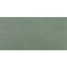 Faïence murale Liv'in - modèle Brick Olive Green - 30x60 cm - ép. 8,5 mm