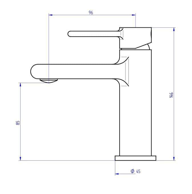 Collier simple superchromé diamètre 12mm sachet de 10 pièces Noyon et Thiebault 6612-S10