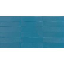 Faïence murale Liv'in - modèle Brick Colonial Blue - 30x60 cm - ép. 8,5 mm