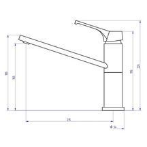 Manchon fer/cuivre mâle - 15x21 mm - Ø 14 mm