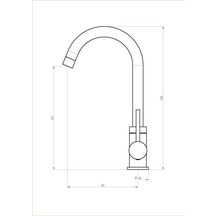 Manchon mâle 15x21 mm - fer/cuivre - Ø 16 mm