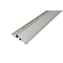 Profilé de transition pour rattrapage de niveau Duratrans - aluminium anodisé argent - H. 12,5 mm - l. 50 mm - L. 2,5 m