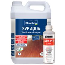 Vitrificateur parquet trafic intense S.V.P Aqua - satiné - bidon de 5 l