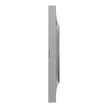 Plaque de finition double Odace - aluminium