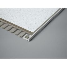 Profilé de finition à cintrer Z-Flex - aluminium naturel - L. 250 cm - H. 10 mm